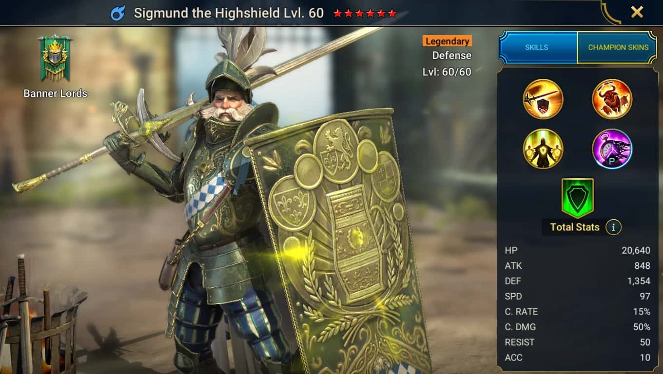 Sigmund the Highshield key art
