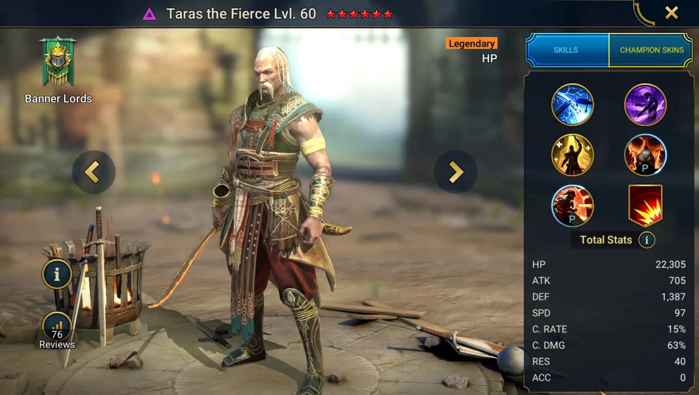 Taras the Fierce key art