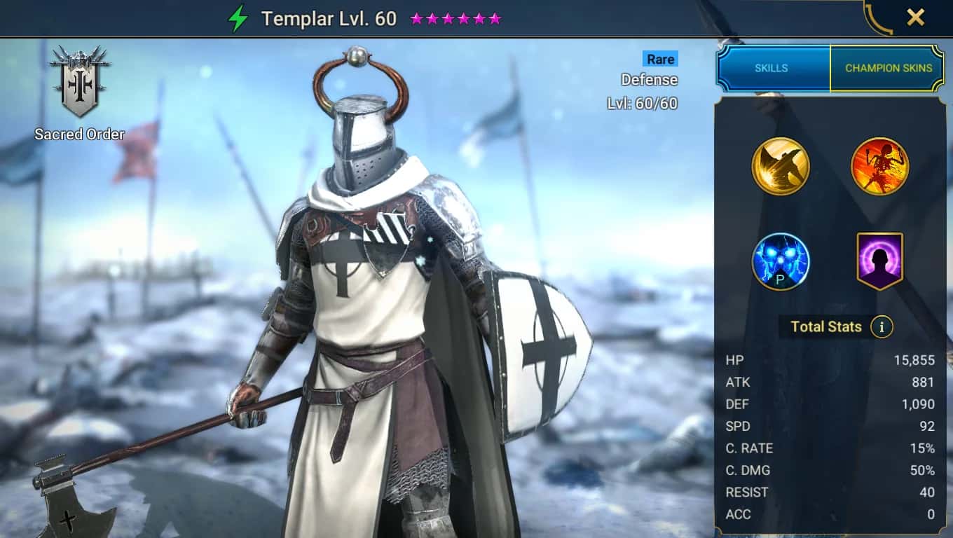 Templar key art