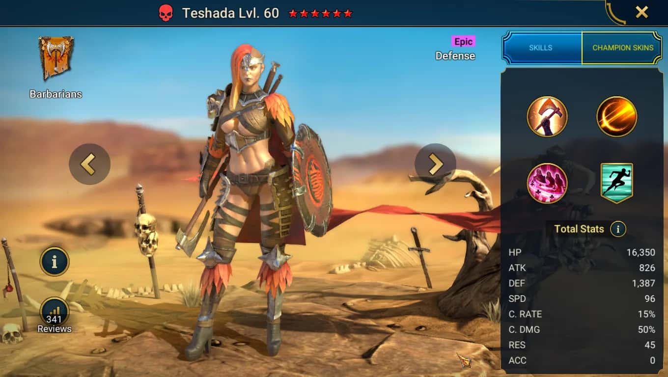 Teshada key art