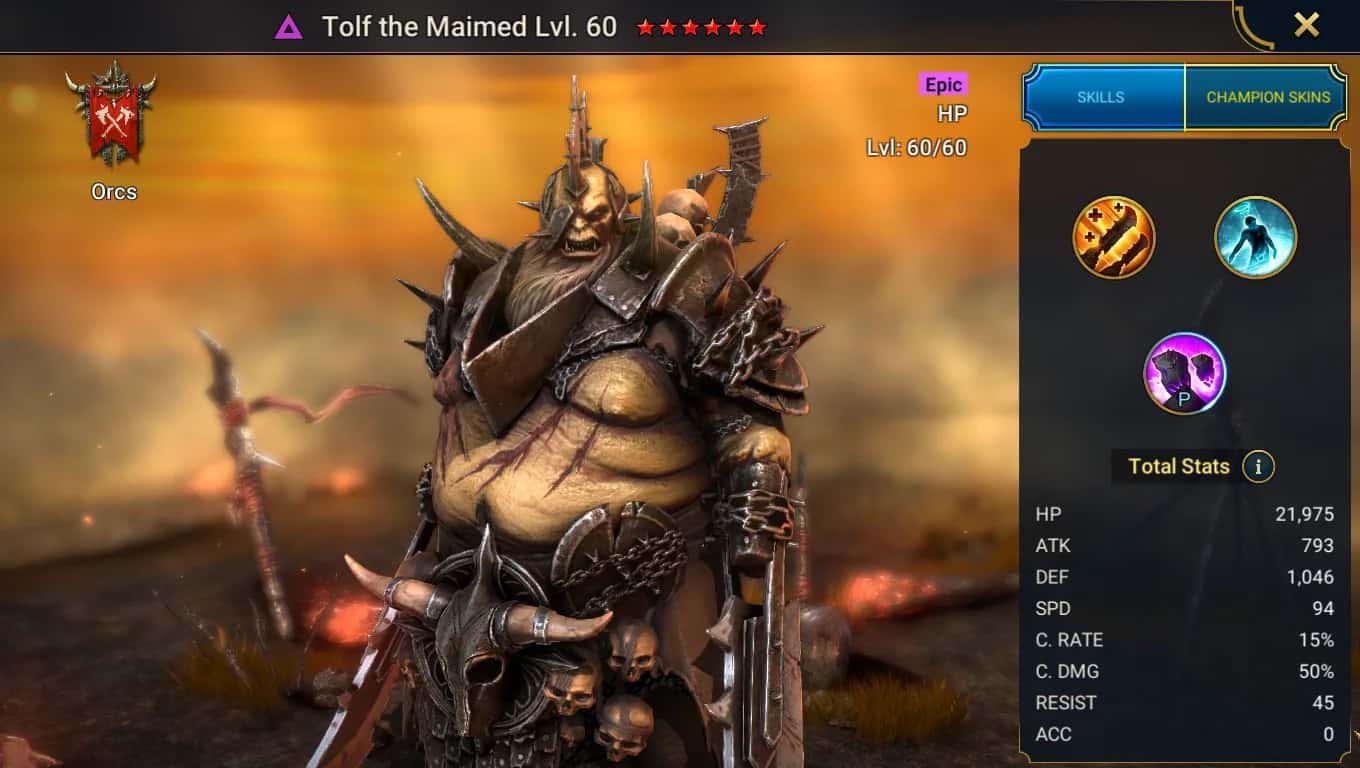Tolf the Maimed key art