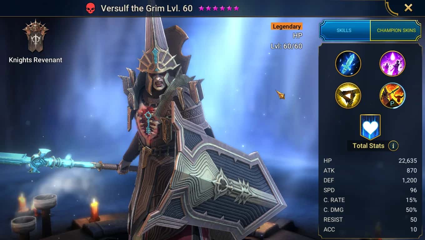 Versulf the Grim key art