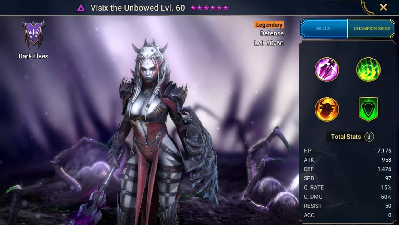 Visix the Unbowed key art