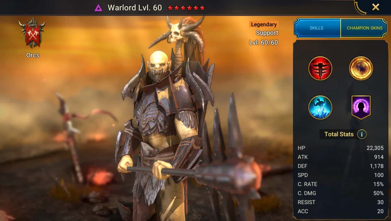 Warlord key art