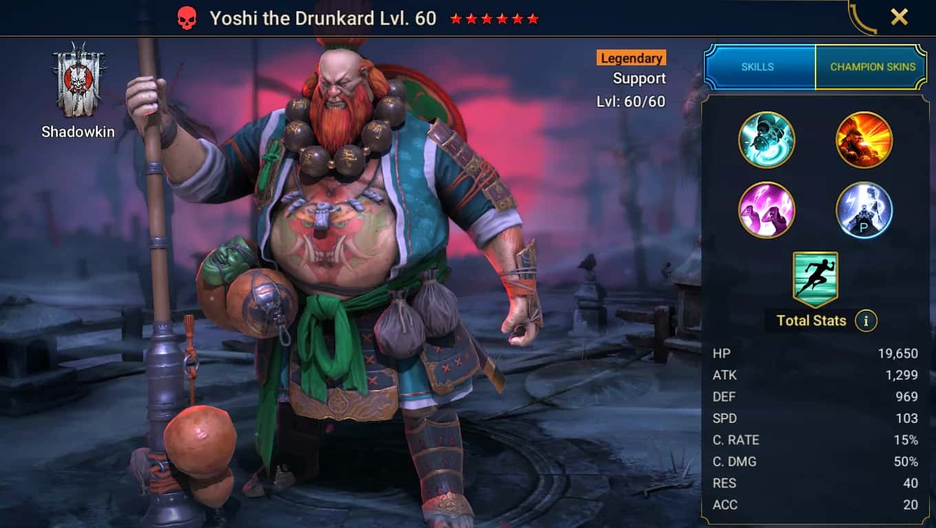 Yoshi the Drunkard key art