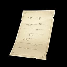 A Manuscript of Golden Anthem