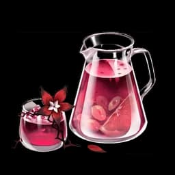 Iced Grape Tea