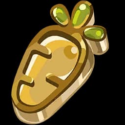 Auspicious Golden Carrot