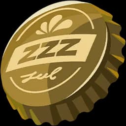 Golden Soda Bottle Cap