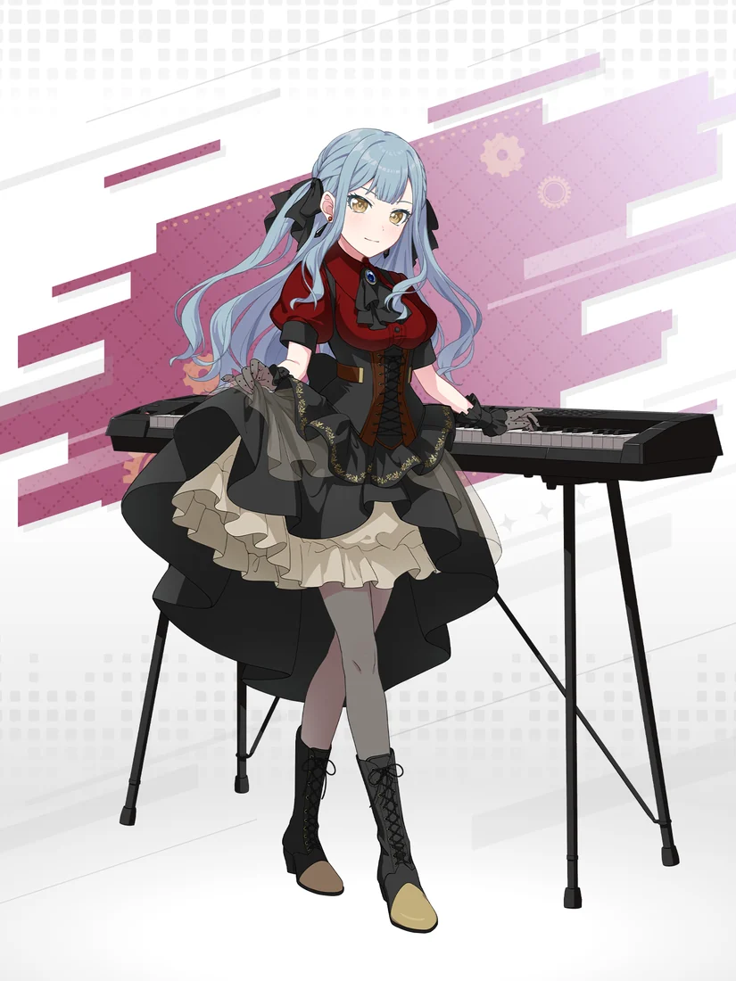 Sakiko Togawa [Keys and Curtsies] card art