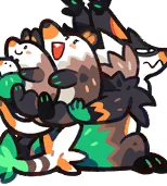 Popafam shiny look 1