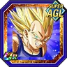 Combative Will Super Saiyan 2 Vegeta