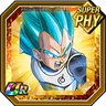 Burning Fury Super Saiyan God SS Vegeta