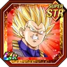 Determined to Fight Back Super Saiyan 2 Vegeta