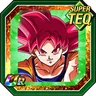 God's Effortless Controlling Aura Super Saiyan God Goku