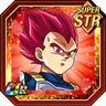 Devastating Fighting Spirit of God Super Saiyan God Vegeta