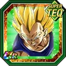 Indomitable Fighting Spirit Super Saiyan 2 Vegeta