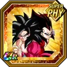 Impulse of the Fierce Warrior Race Super Saiyan 4 Goku & Super Saiyan 4 Vegeta