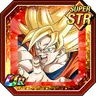 Eruption of Golden Ki Super Saiyan Goku