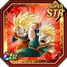 Friends Joining a Serious Fight Super Saiyan Trunks (Kid) & Super Saiyan Goten (Kid)