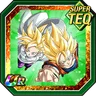 Saiyan Father and Son in Action Super Saiyan Goku & Super Saiyan Gohan (Youth)