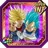 Proud Saiyan Lineage Super Saiyan God SS Vegeta & Super Saiyan Trunks (Future)