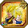 United Super Power Super Saiyan 3 Goku & Super Saiyan 2 Vegeta