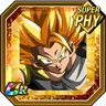 Composed Fighter Super Saiyan Gogeta