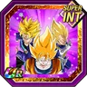 Three Great Super Saiyans Assemble Super Saiyan Goku & Super Saiyan Vegeta & Super Saiyan Trunks (Teen)