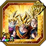 Fierce Clash of Burning Power Super Saiyan Goku & Super Saiyan Gohan (Youth) & Super Saiyan Trunks (Teen)