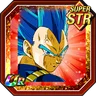 Burning Azure Power of Pride Super Saiyan God SS Evolved Vegeta