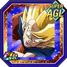 Relentless Charge of Rage Super Saiyan Goku