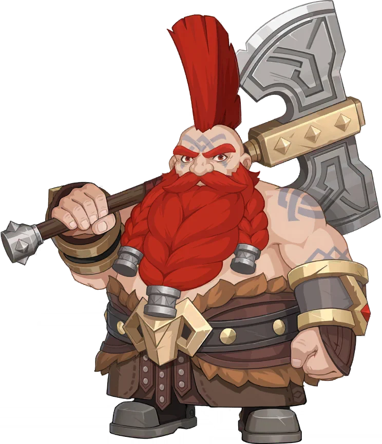 Grimnir's standing art