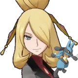 Cynthia (Sygna Suit Aura) & Lucario
